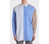Paul Smith S/c Oversized Shirt Blue Taglia: 16 | Camicie Casual Outlet | Uomo | Blu
