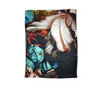 Paul Smith Sciarpa In Seta Con Stampa Floreale Tulipano Nuova RRP £200