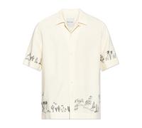 Paul Smith, ,Shirts ,Uomo ,Beige ,S Camicia con ricamo decorativo