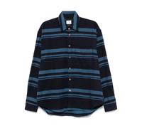 Paul Smith, ,Shirts ,Uomo ,Blu ,S Camicia di flanella a righe blu