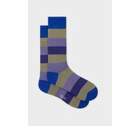 Paul Smith Sock Herman Zigzag Cobalt Blue Taglia: OS | Calzini Outlet | Uomo | Blu