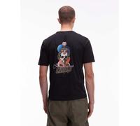 Paul Smith - T-shirt casual nera con stampa-Nero 50
