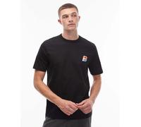 Paul Smith - T-shirt nera con logo-Nero 50