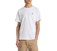 Paul Smith T-Shirt Uomo Cotone Zebra Logo, Bianco, M