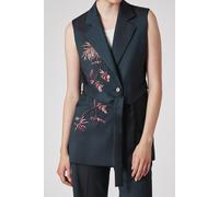 Paul Smith Womens Sleeveless Jacket Inky Blue Taglia: 40 | Gilet Outlet | Donna | Blu