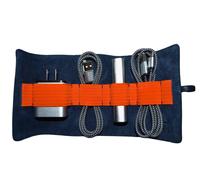 Paul Smith x ManTidy Caricatore Tech Roll Cavi 3 ft Dual USB Alluminio Nuovo