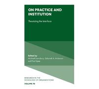 Paul Spee On Practice and Institution (Copertina rigida)
