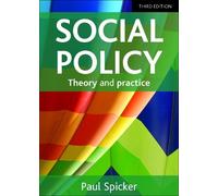 Paul Spicker Social Policy (Copertina rigida)