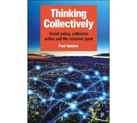 Paul Spicker Thinking Collectively (Copertina rigida)