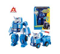 (Paul) Super Wings 7" Robot Series 2" Transforming Robot Mini Action Figure Transforming Toy