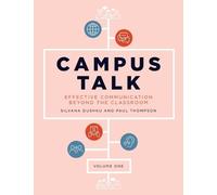 Paul Thompson Silvana Dushku Campus Talk, Volume 1 (Tascabile)