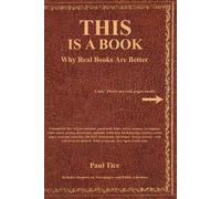 Paul Tice THIS Is a Book (Tascabile)