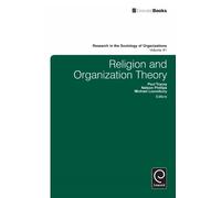 Paul Tracey Religion and Organization Theory (Copertina rigida)