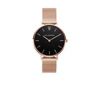 PAUL VALENTINE® Orologio donna con cinturino in rete - 32, 36 o 38 mm - Vari colori con quadrante metallico - Elegante orologio con movimento al quarzo giapponese