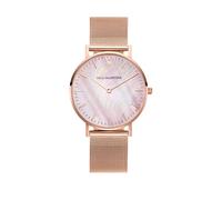 PAUL VALENTINE® Orologio donna con cinturino in rete - 32, 36 o 38 mm - Vari colori con quadrante metallico - Elegante orologio con movimento al quarzo giapponese