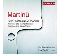 Paul Watkins,Cello - Martinu: Sonate Per Cello E Piano Nn.1-3
