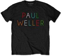 Paul Weller Maglietta Multicolour Logo Unisex Black M