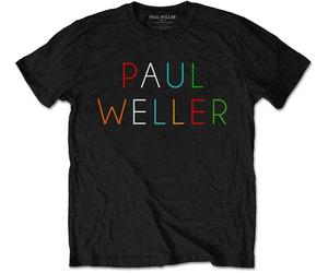 Paul Weller Multicolour Logo Black S Maglietta