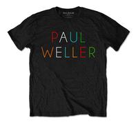 Paul Weller Maglietta Multicolour Logo Unisex Black M
