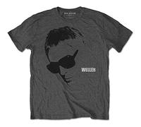 Paul Weller - T-Shirt # M Unisex Grey # Glasses Picture