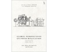 Paul Wragg Global Perspectives on Press Regulation, Volume 2 (Copertina rigida)
