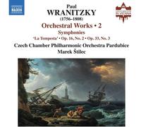 Paul Wranitzky Paul Wranitzky: Orchestral Works - Volume 2 (CD) Album