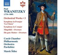 Paul Wranitzky Paul Wranitzky: Orchestral Works - Volume 3 (CD) Album