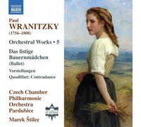 Paul Wranitzky Paul Wranitzky: Orchestral Works - Volume 5 (CD) Album