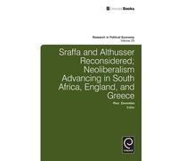 Paul Zarembka Sraffa and Althusser Reconsidered (Copertina rigida)