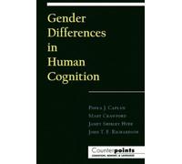 Paula J. Caplan Gender Differences in Human Cognition (Tascabile)
