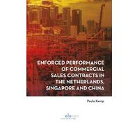 Paula Kemp Enforced performance of commercial sales contracts (Copertina rigida)