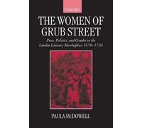 Paula McDowell The Women of Grub Street (Tascabile)
