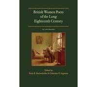 Paula R. Backscheid British Women Poets of the Long Eighteenth Centu (Tascabile)