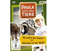 Paula und die wilden Tiere Vol. 1 - Wo wohnt der Dachs?/Wie böse ist der Wolf?