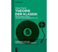 Paula Wojcik Theorie der Klassik (Copertina rigida)