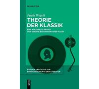 Paula Wojcik Theorie Der Klassik (Tascabile)