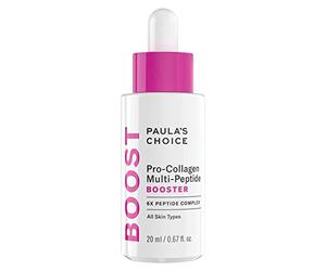 Paula's Choice Booster Multi-Peptidi Pro-Collagene - Rassodare, Rimpolpare e Ridurre Visibilmente le Rughe - con Acido Ialuronico - Tutti i Tipi di Pelle - 20 ml