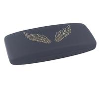 Paule & Knopf Custodia rigida senza tempo Wings con cerniera a molla in 2 design, Ali, Taglia unica
