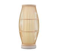 Pauleen 48208 Woody Passion lampada da tavolo max. 20 Watt beige, bambù, plastica E27