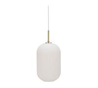 Pauleen 48233 Splendid Delight lampada a sospensione max. 20 Watt bianco, dorato vetro, metallo E27