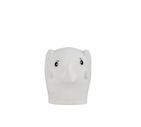 Pauleen 48234 Night Elephant Luce notturna per bambini con batteria ricaricabile lampada LED per cameretta con Variazione di colore in Silicone senza BPA
