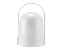 Pauleen 48251 - Lanterna a LED Mobile Shine IP44, con timer incluso, 1 x 0,4 Watt, per esterni, in plastica, 2700 K, colore: Bianco