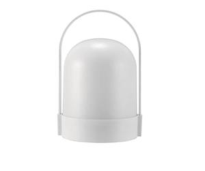 Pauleen 48252 - Lanterna a LED Mobile Shine Flame IP44, con timer incluso, 1 x 0,4 Watt, per esterni, in plastica, 1500 K, colore: Nero