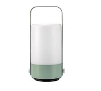 Pauleen Charm per lanterna per esterni 48255-Lanterna a LED mobile IP44, timer a batteria, incl. 1 x 0,4 Watt, verde chiaro, plastica, 3000 K, 3000k