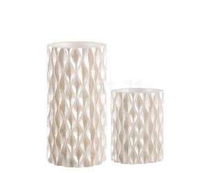 Pauleen Cosy Pearl LED candela, bianco - set da 2 , articolo di fine serie