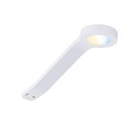Paulmann 99949 Lampada per mobili LED Clever Connect Spot Mike Tunable 12V incl. 1x2 Watt dimmerabile Bianco Opaco plastica 2700-6500K 2 W, Chrome Matt, White matt