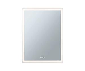 Pauleen Paulmann HomeSpa 78951-Specchio Luminoso a LED Mirra con Interruttore Touch, IP44, 600 x 800 mm, Colore, Rettangolare, incl. 1 Specchio da 22 Watt, Bianco, ▭ 600x800mm