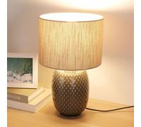 Pauleen Pretty Classy Lampada da tavolo, grigio scuro/beige