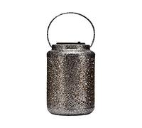 Pauleen Sunshine Hug Solar Lantern Outdoor 48175-Lanterna Balcone o Giardino, Colore Argento, Illuminazione Esterna in Metallo, 1500 K