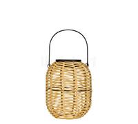 Pauleen Sunshine Treasure 48168 Lanterna Balcone Giardino Beige Illuminazione Esterna Plastica Rattan Solar 3000K